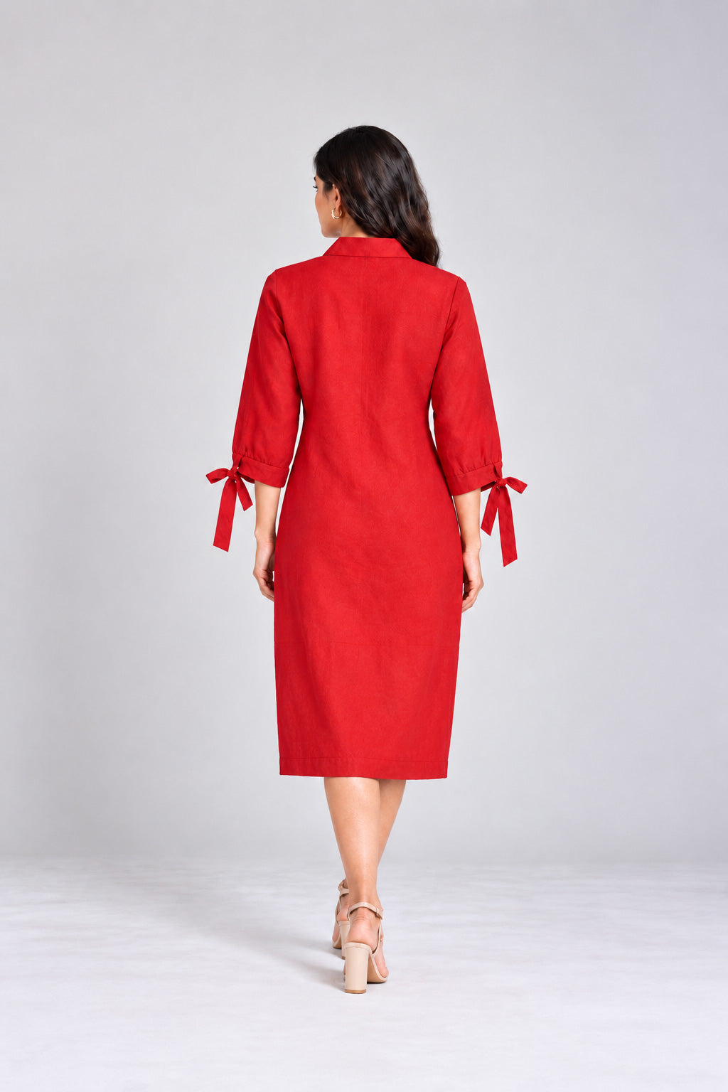 Burnt rose Dress Midi