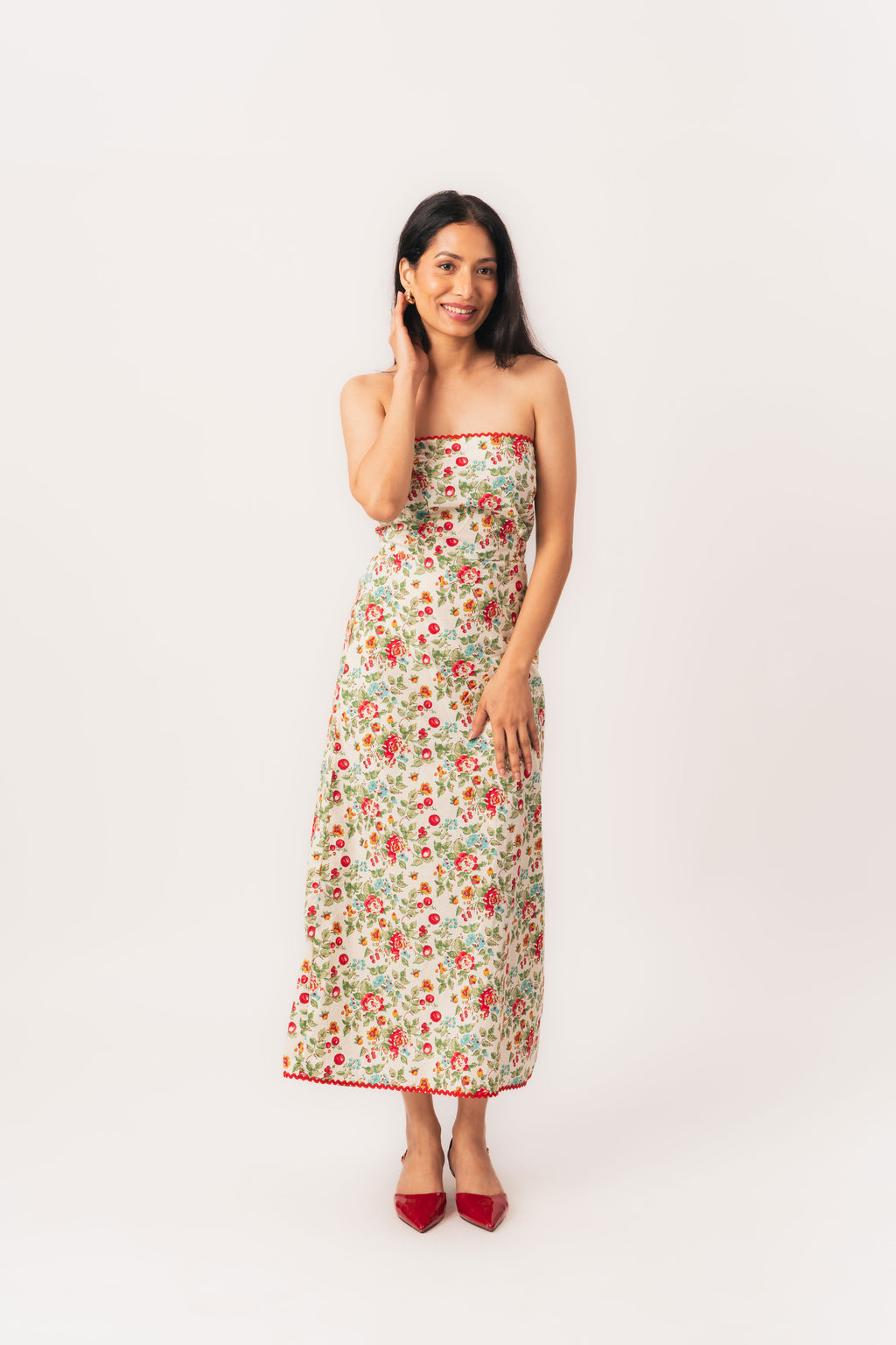 Cherry Blossom Tube Dress