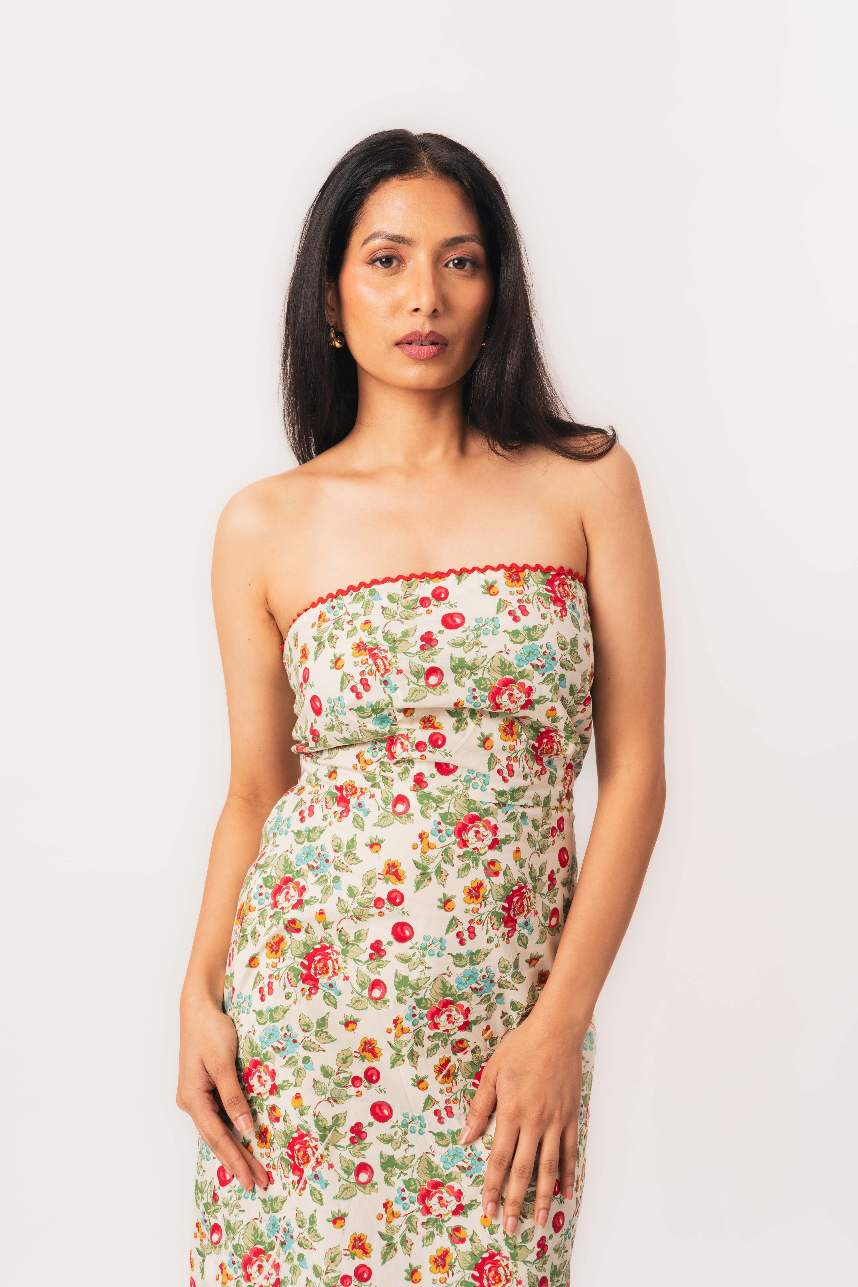 Cherry Blossom Tube Dress