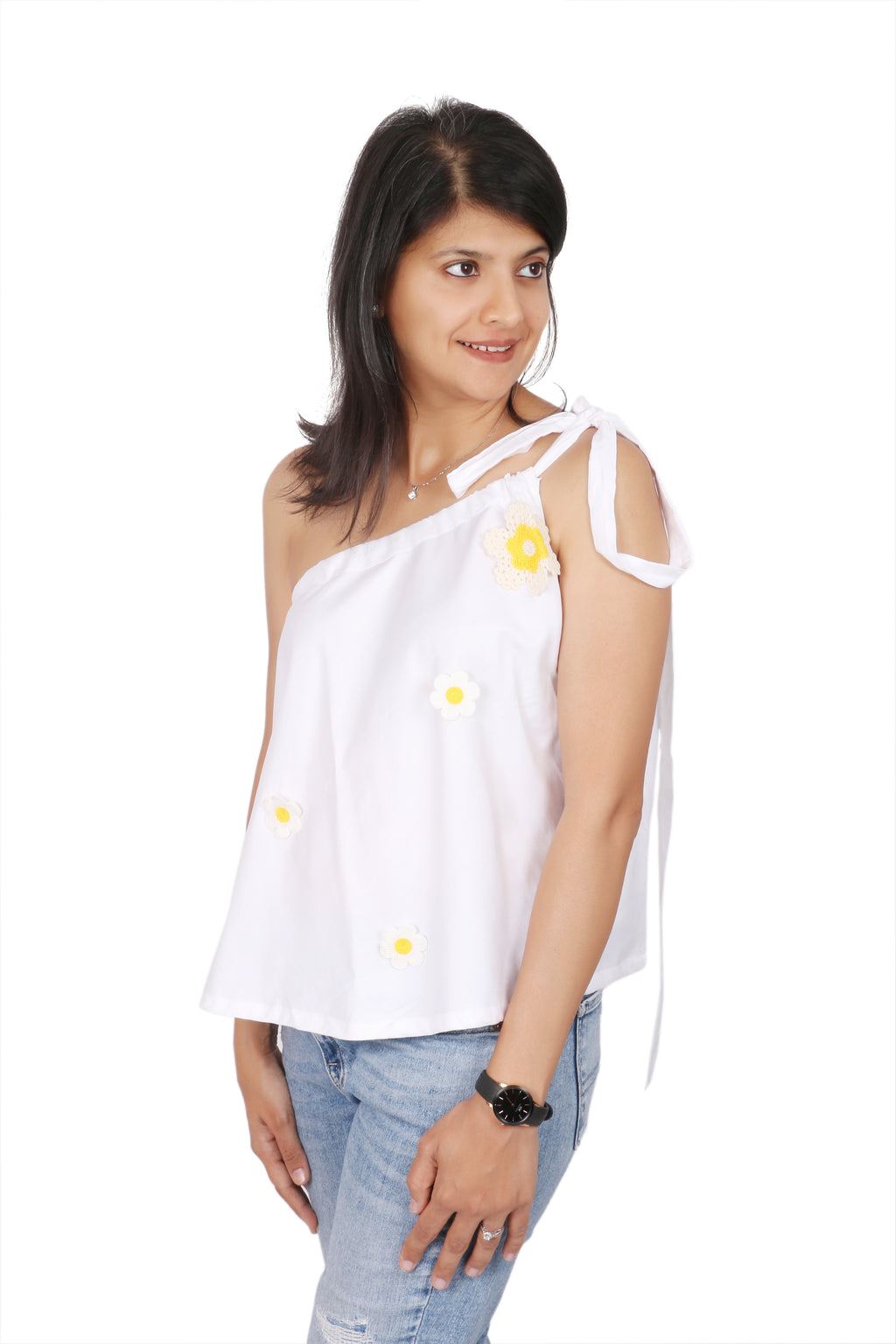 White Daisy Top