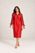Burnt rose Dress Midi